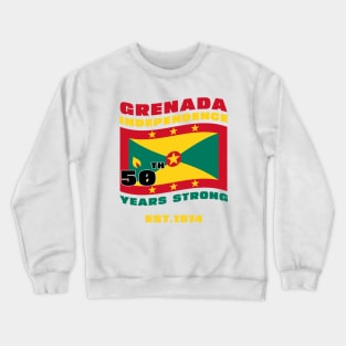 Grenada Independence Day Grenadian 50th celebration Grenada Crewneck Sweatshirt